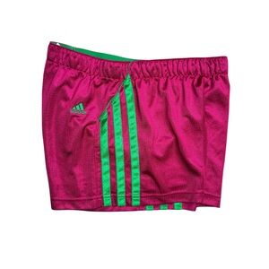 Adidas Womens Medium 2010 Rare Colorway Mesh Athletic Shorts Purple Green